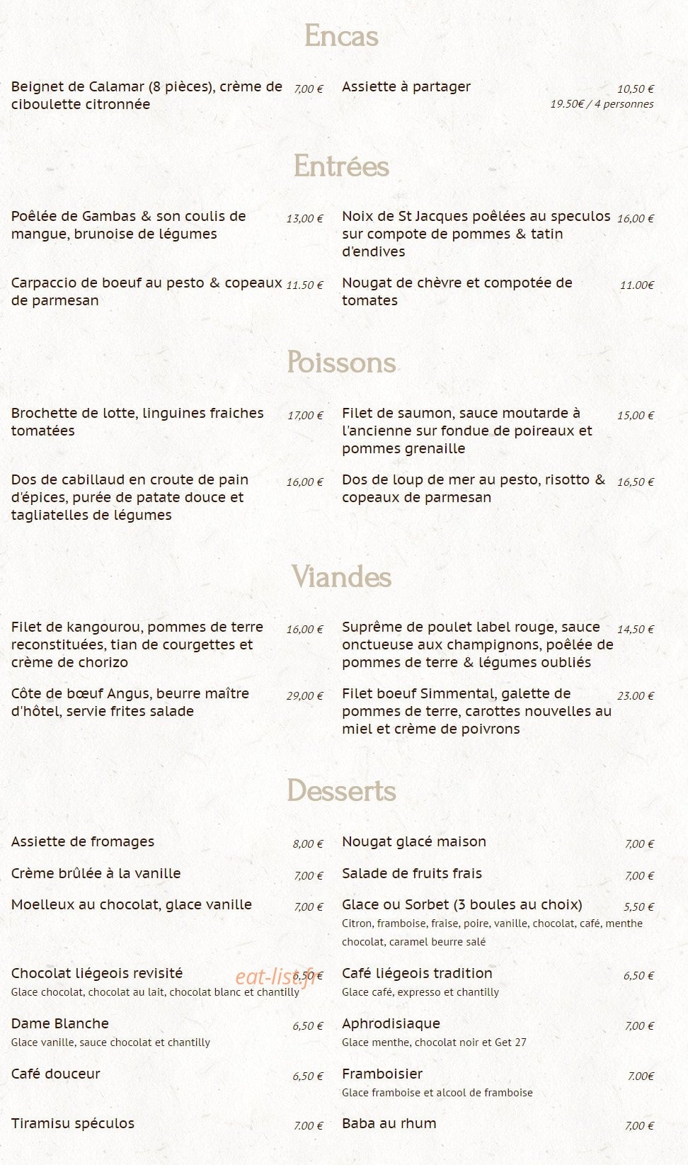Hôtel de La Paix — carte page 1
