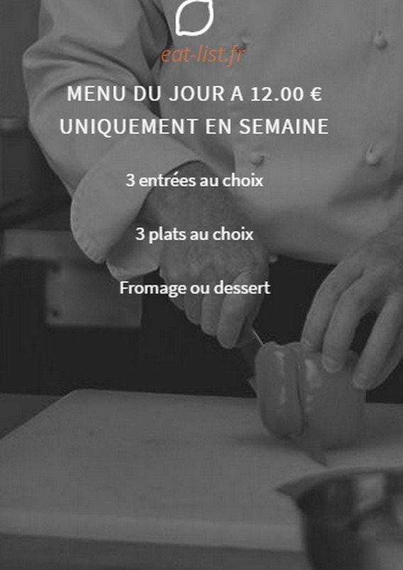 Le Gourmet — carte page 2