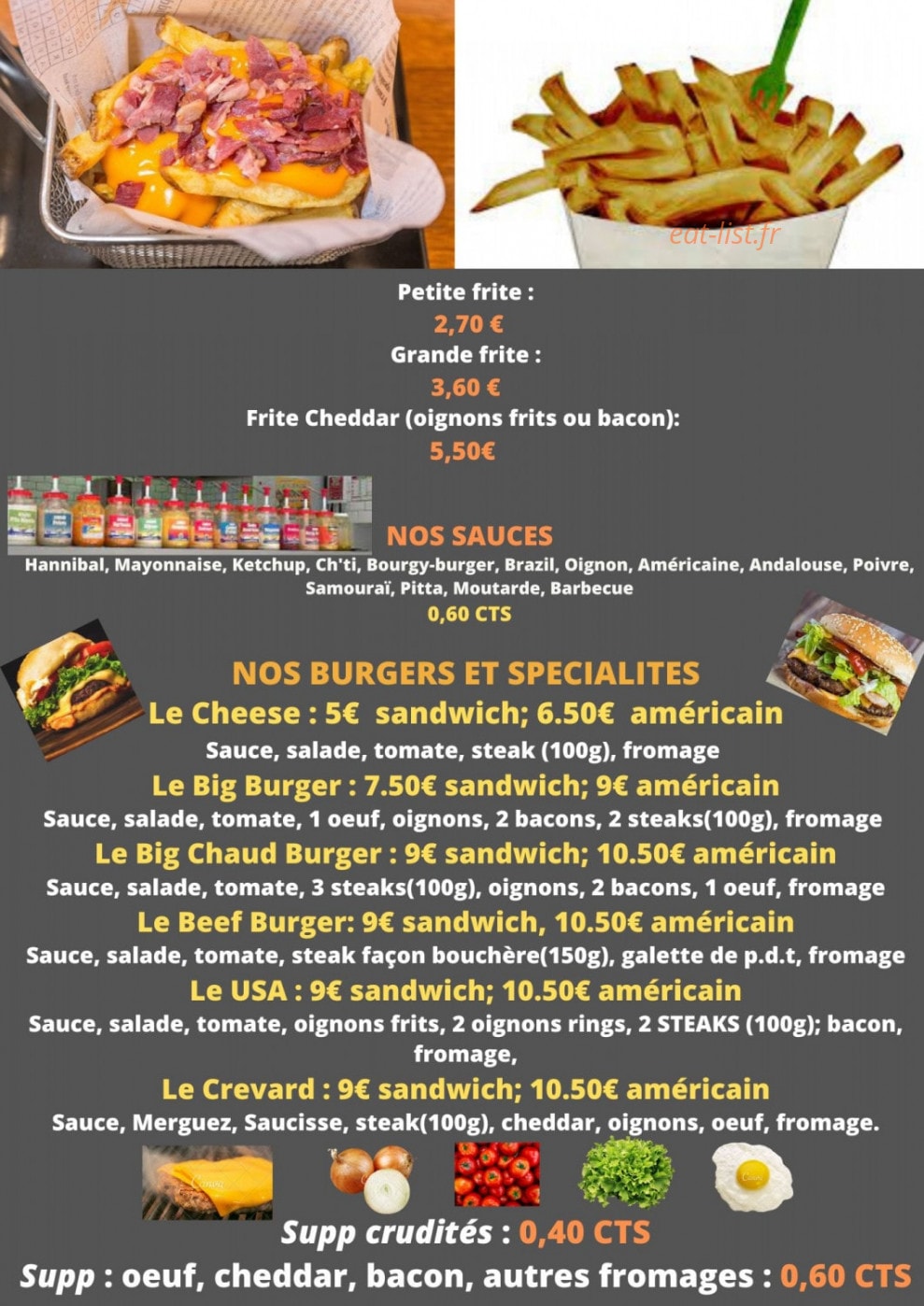 Chez big chaud — carte page 2