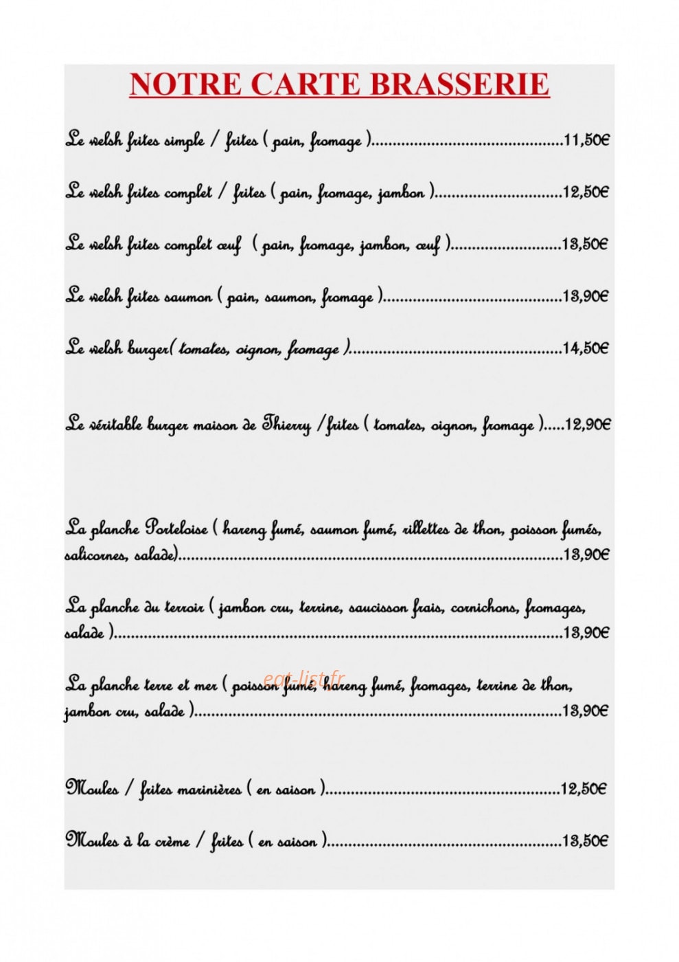 Le Chesterfield — carte page 9