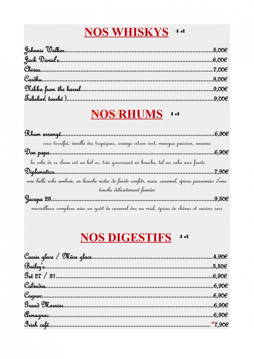 Le Chesterfield — carte page 3