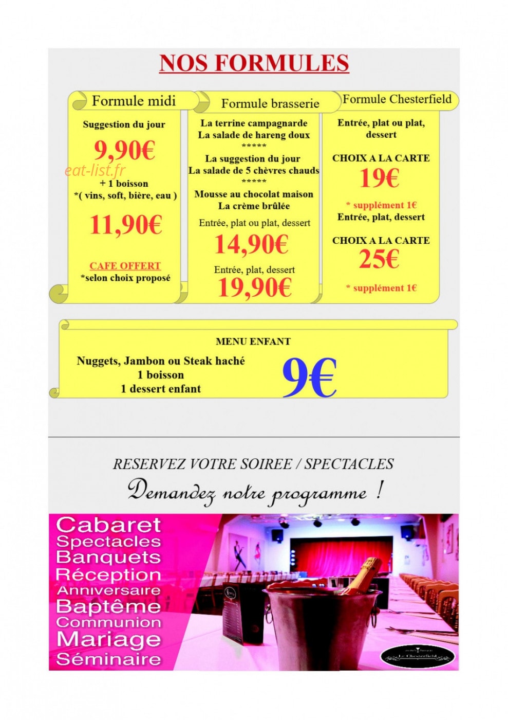 Le Chesterfield — carte page 11