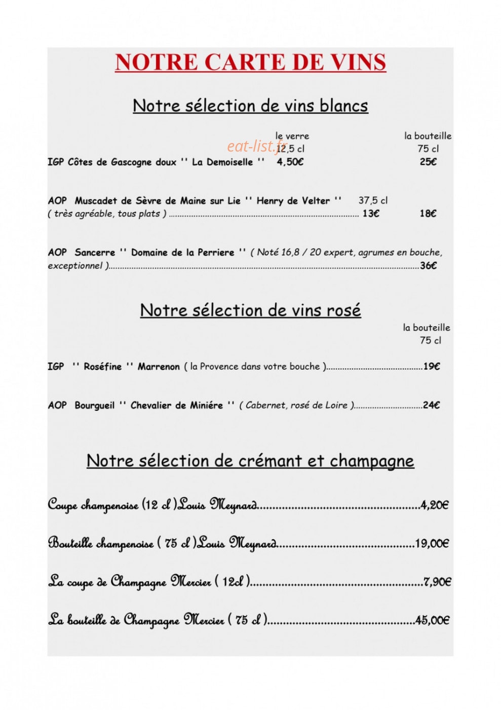 Le Chesterfield — carte page 6