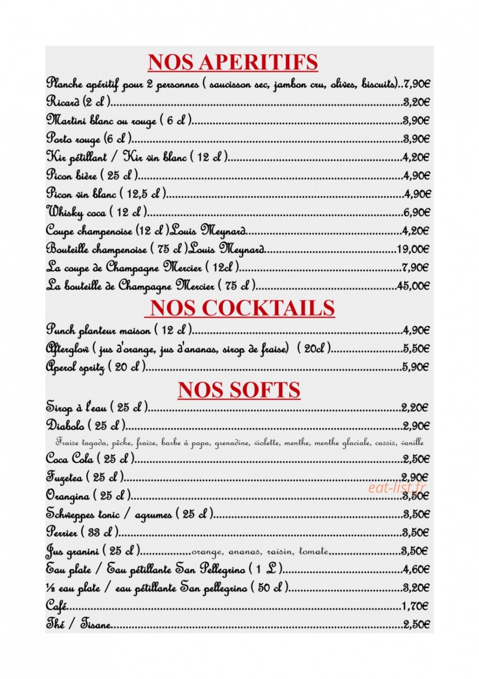 Le Chesterfield — carte page 2