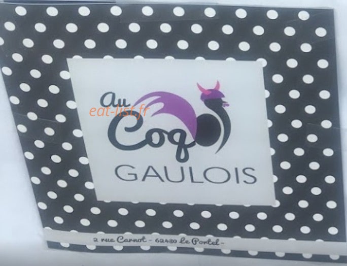 Le Coq gaulois — carte page 1