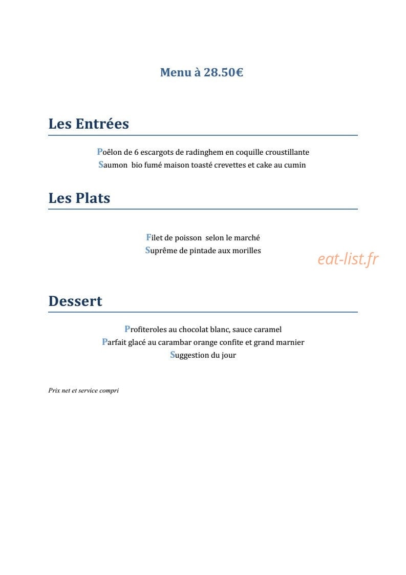 L'Ortolan — carte page 6