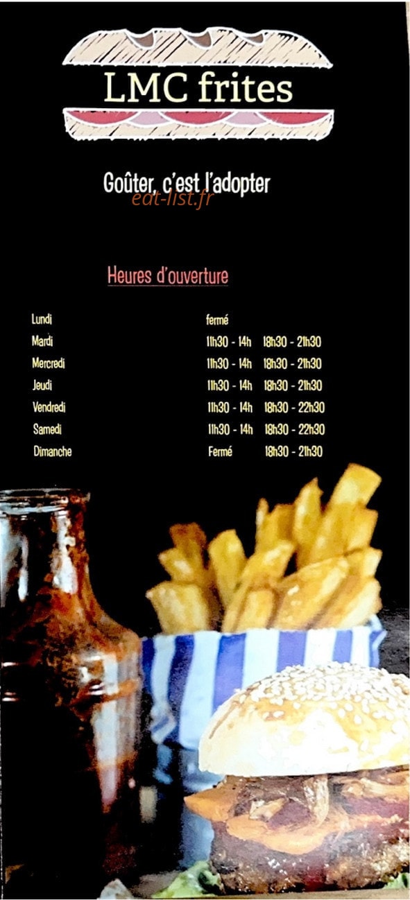 LMC frites — carte page 6