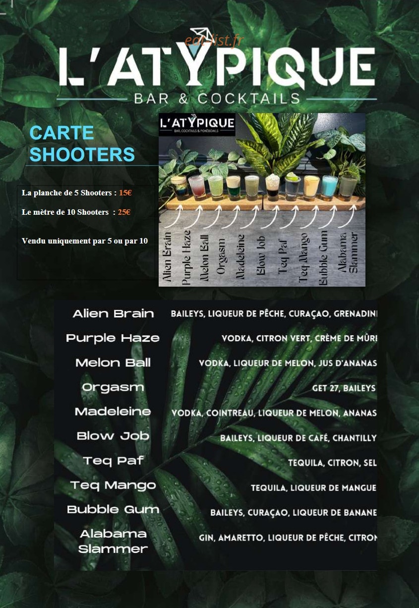 L'Atypique — carte page 11