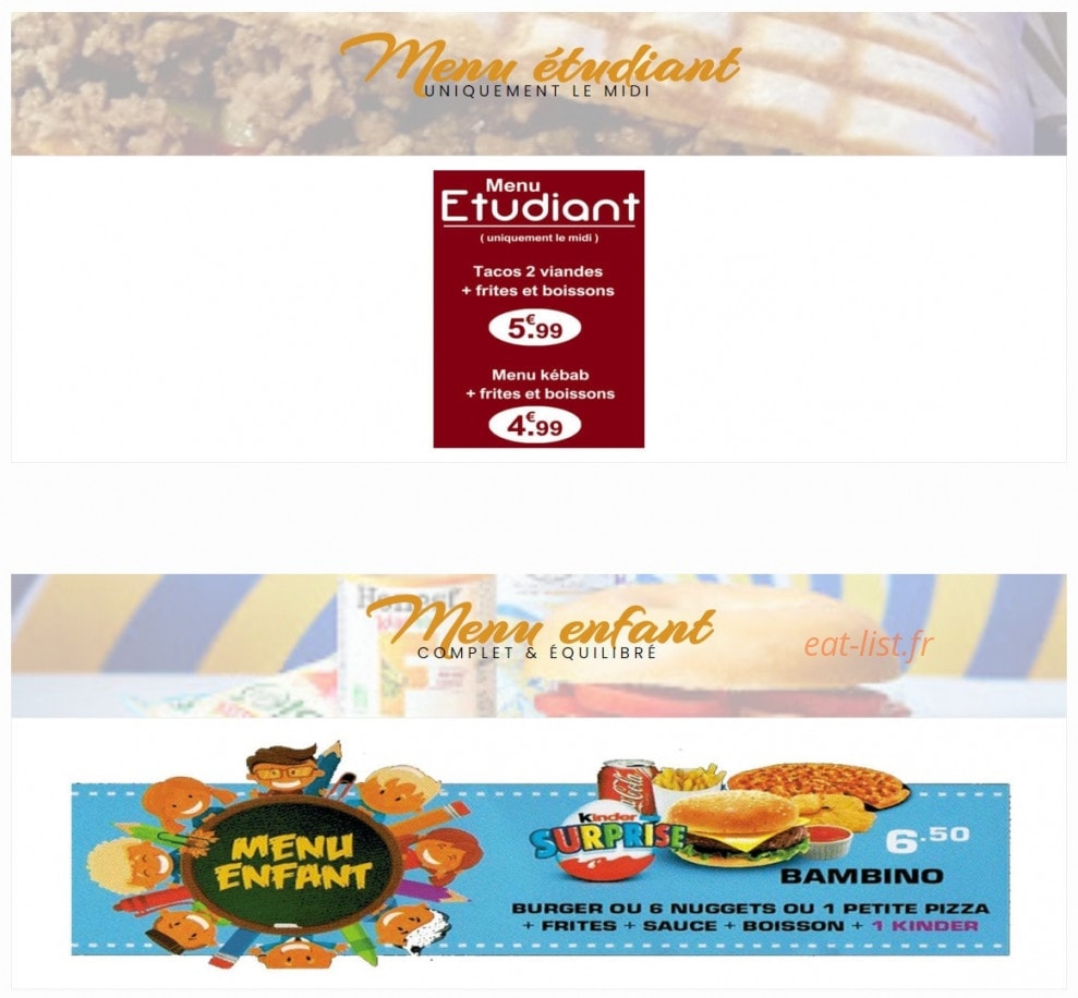 My Tacos — carte page 4
