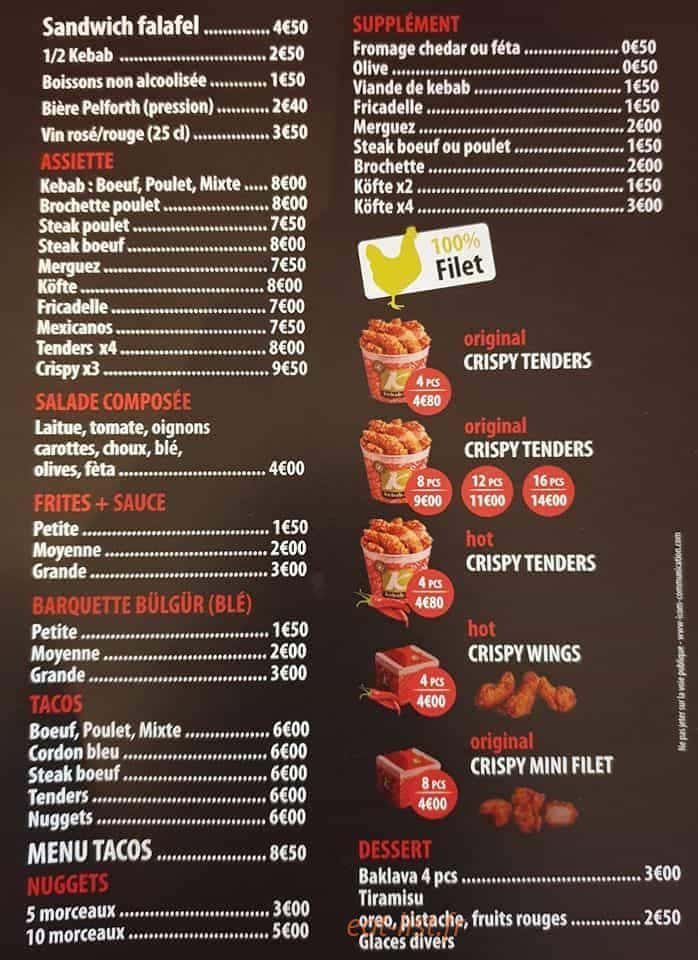 Ökebab — carte page 2