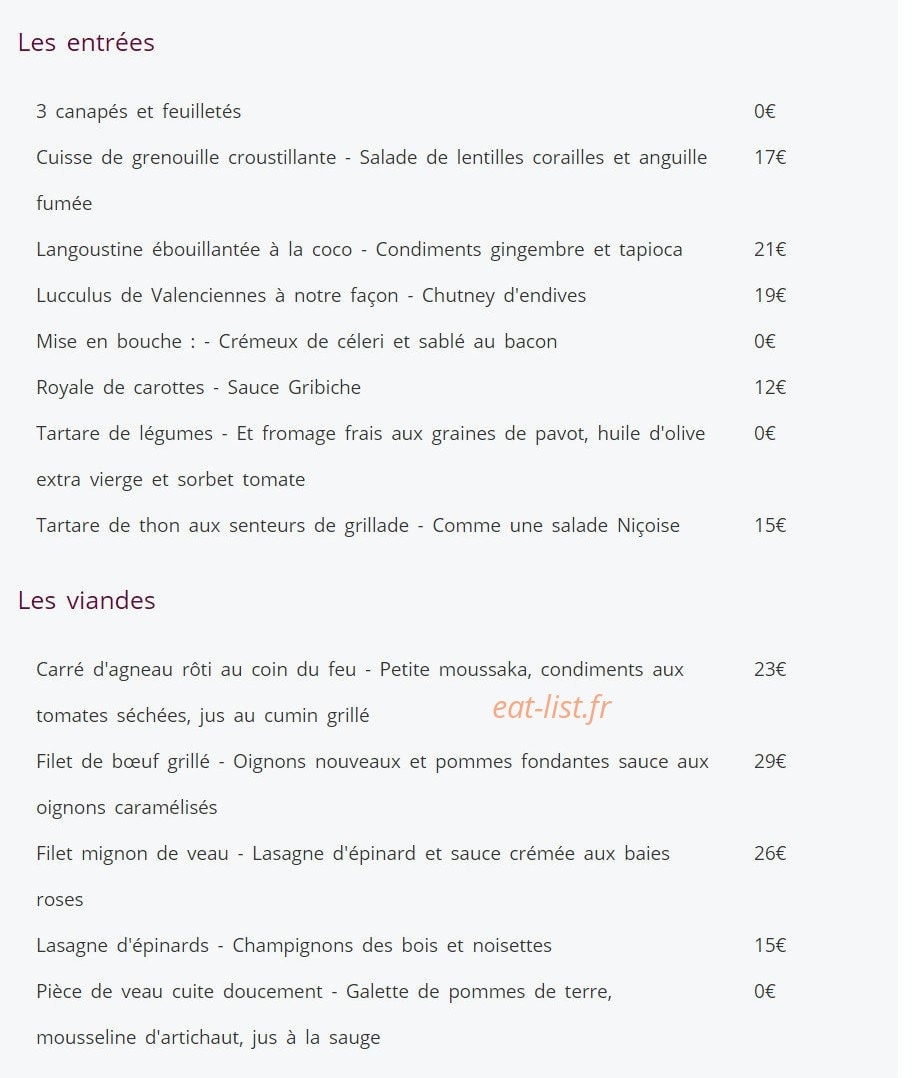 Le Vert Mesnil — carte page 1
