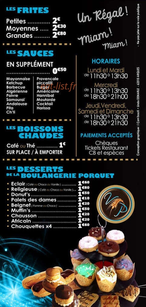 L'univers des Fringales — carte page 4