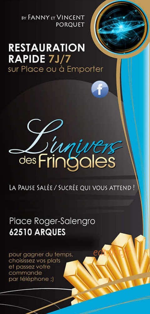 L'univers des Fringales — carte page 1
