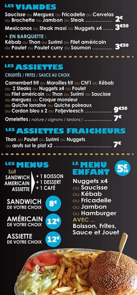 L'univers des Fringales — carte page 2