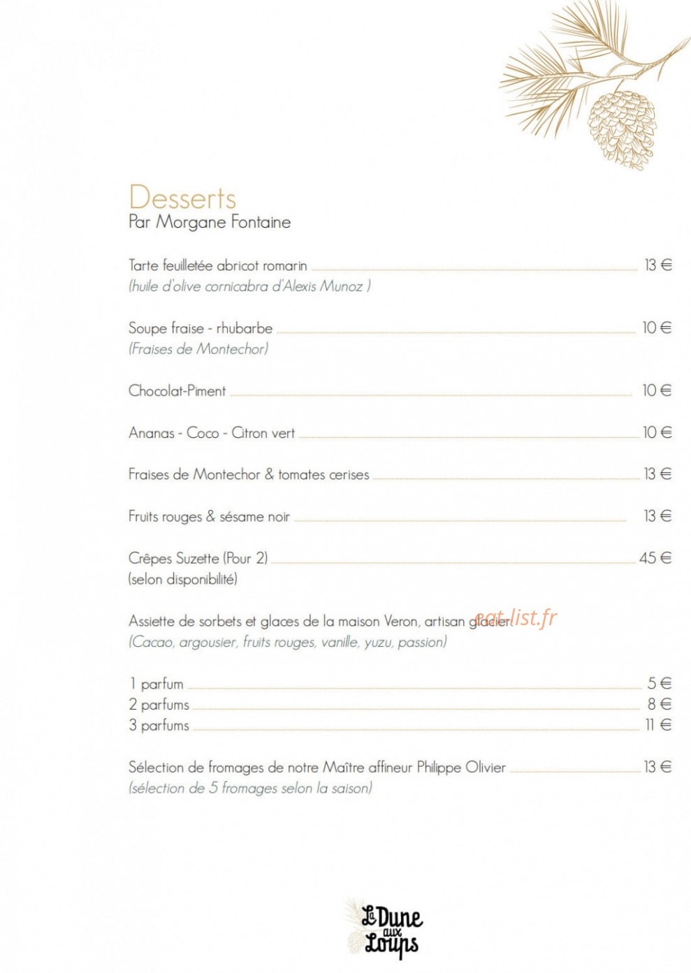 La Dune aux Loups — carte page 5