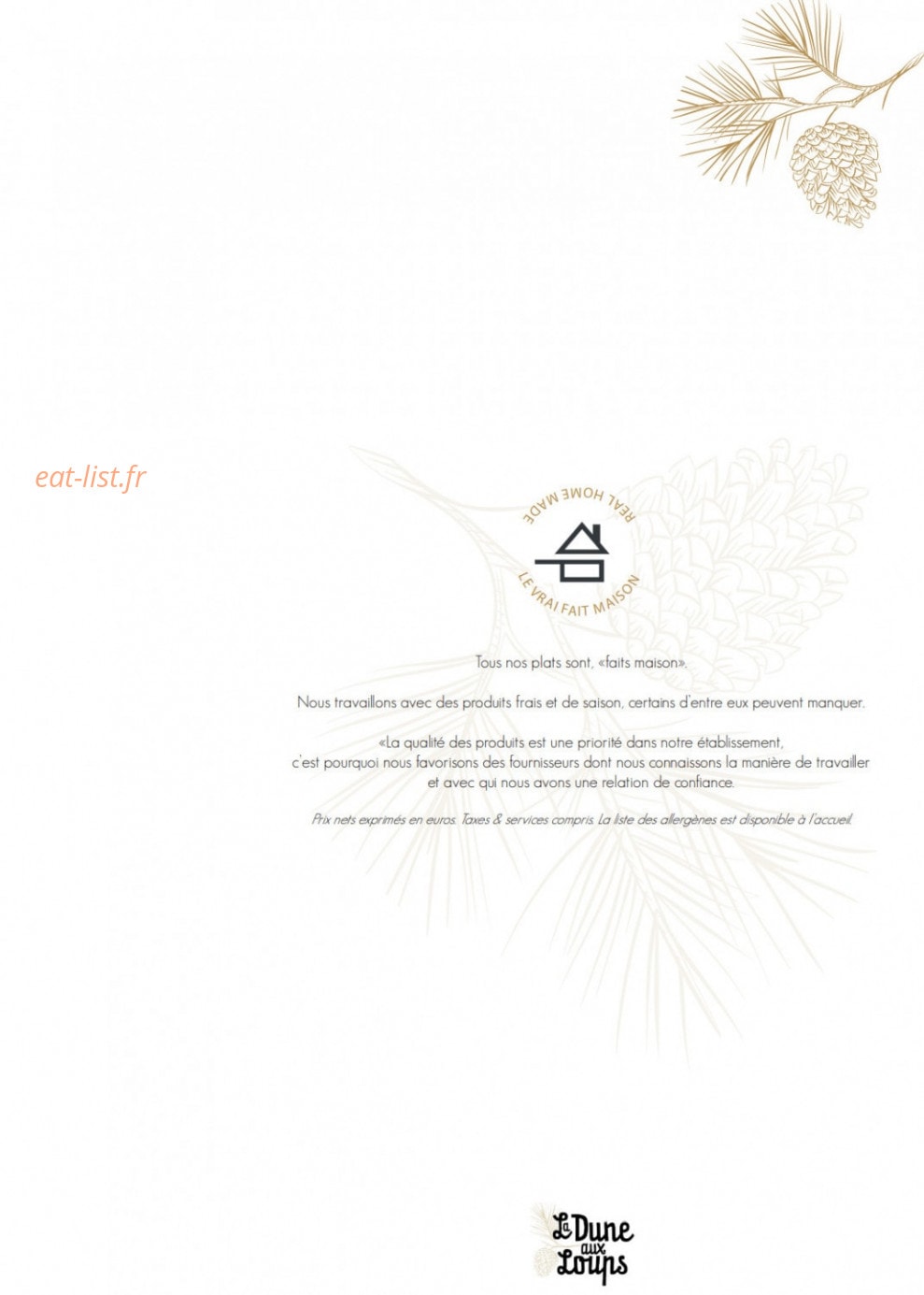 La Dune aux Loups — carte page 2