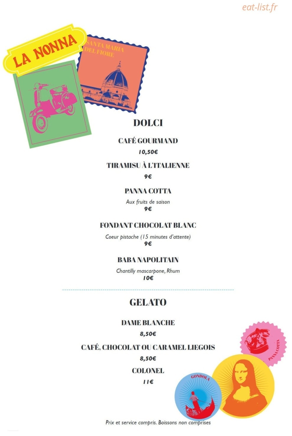 La Nonna — carte page 4