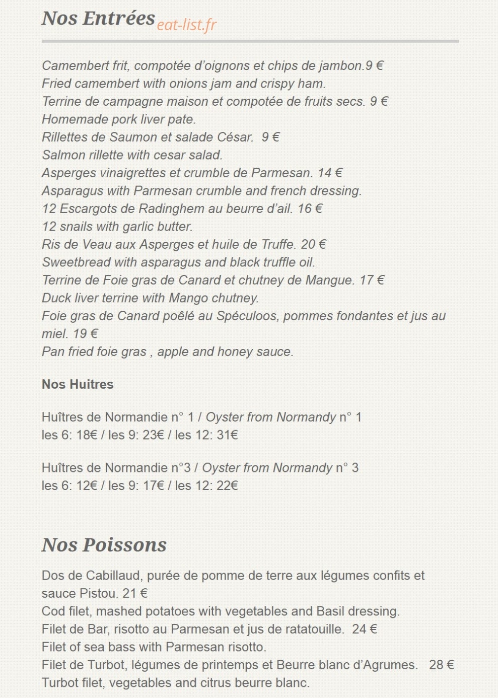 Le jardin — carte page 2