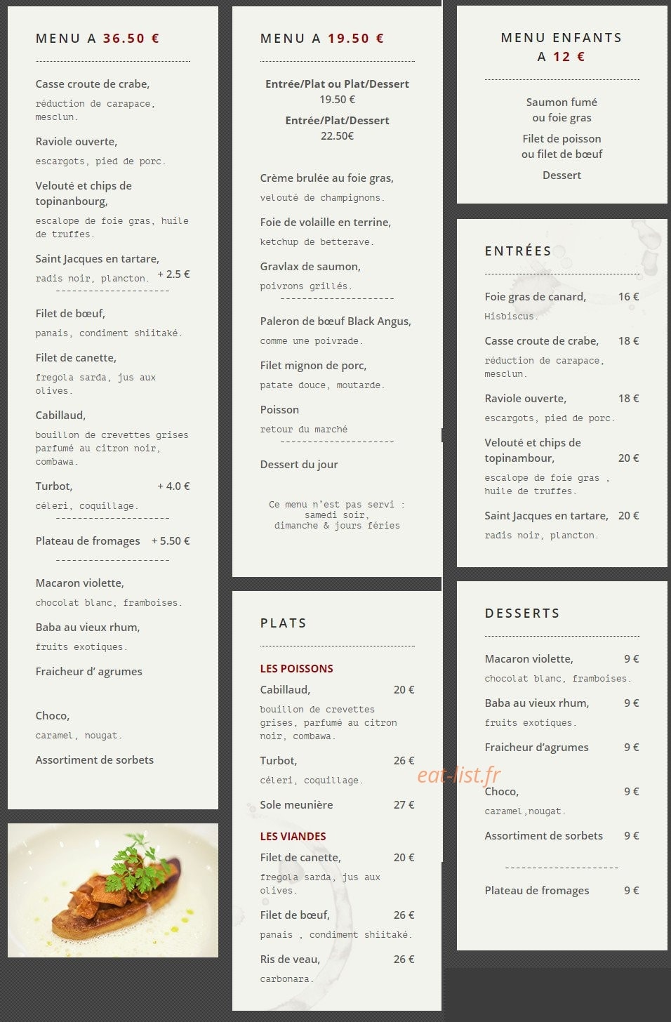 Le paris — carte page 1