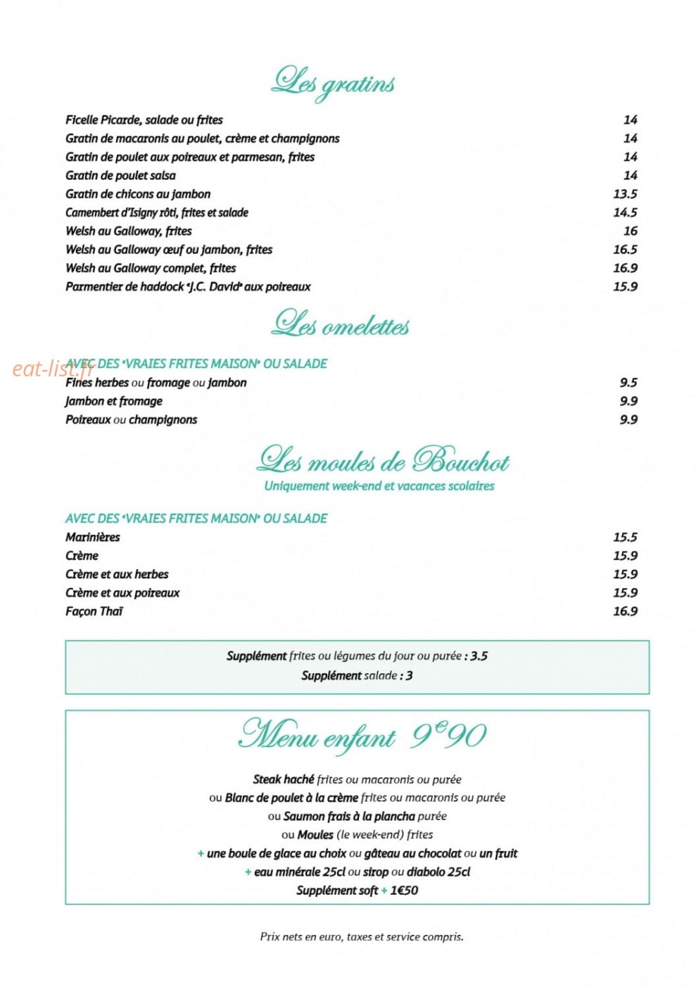 Le Scoop — carte page 6