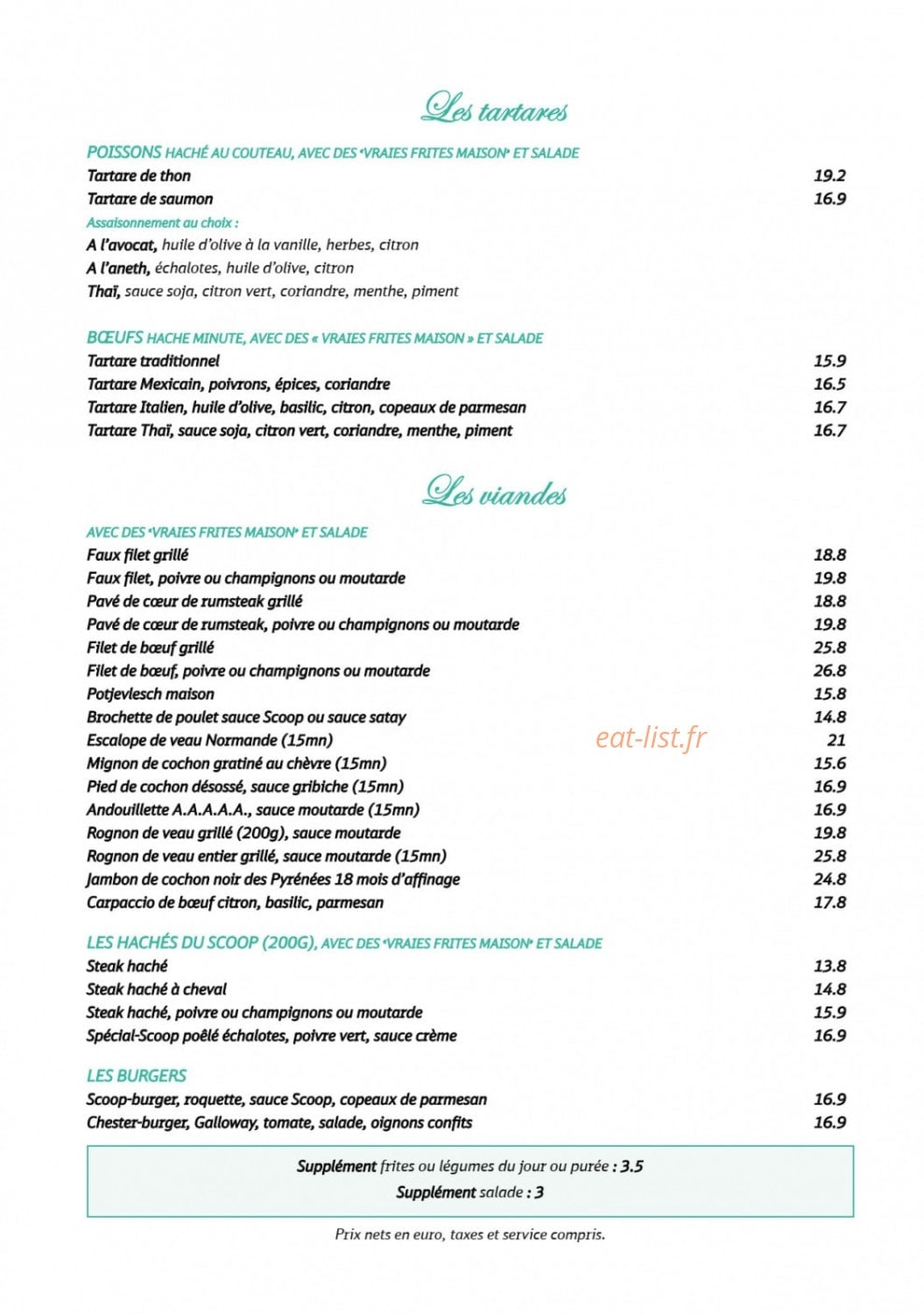 Le Scoop — carte page 5