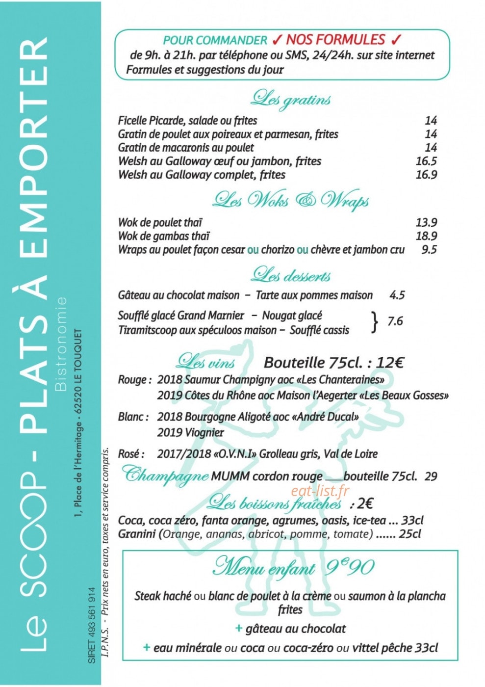 Le Scoop — carte page 2