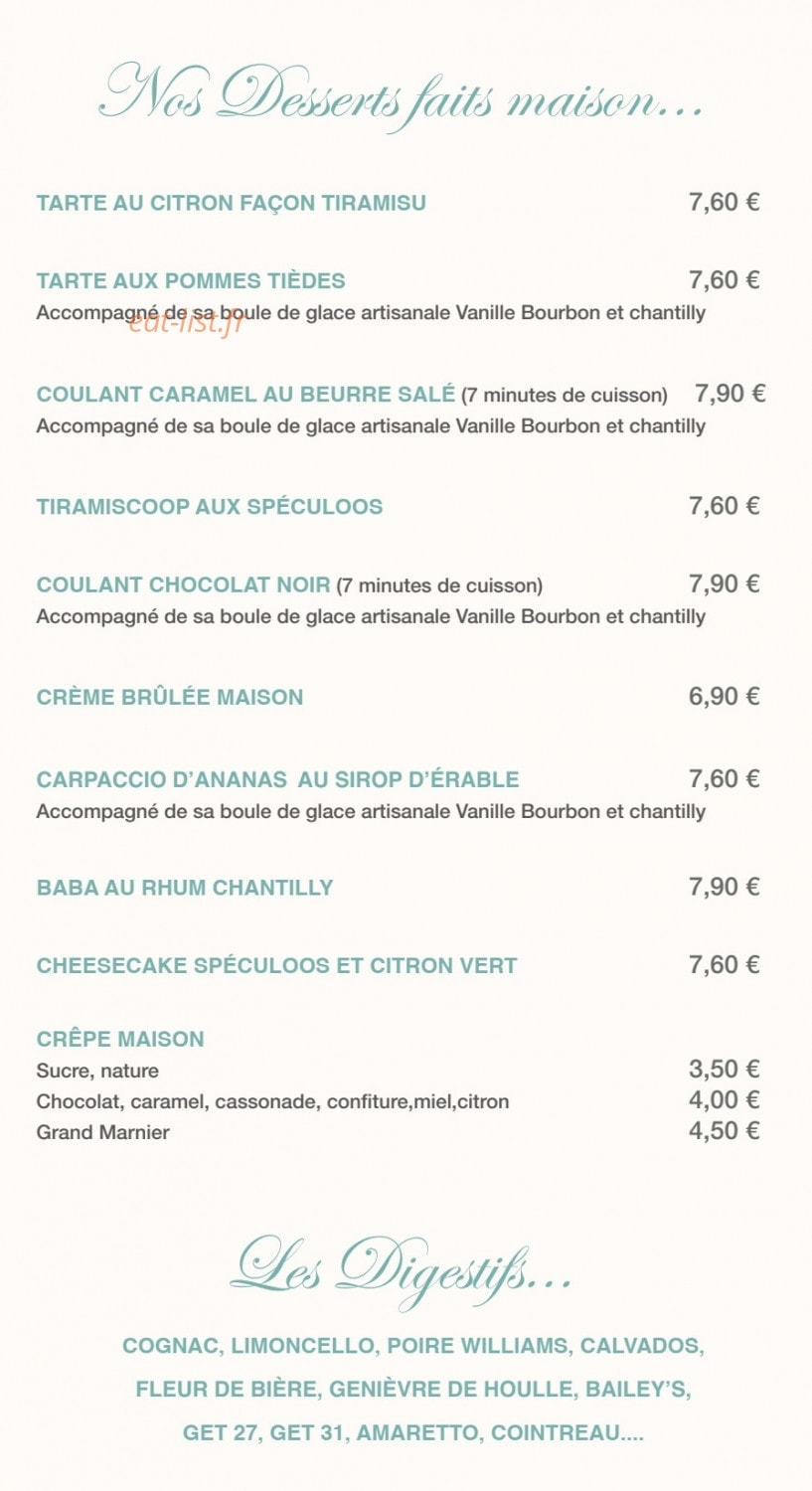Le Scoop — carte page 12