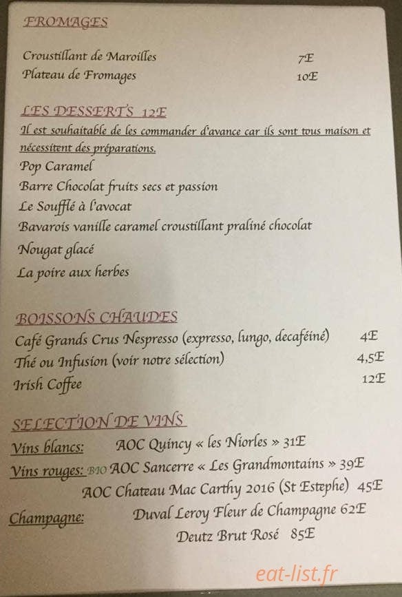 Le village suisse — carte page 4