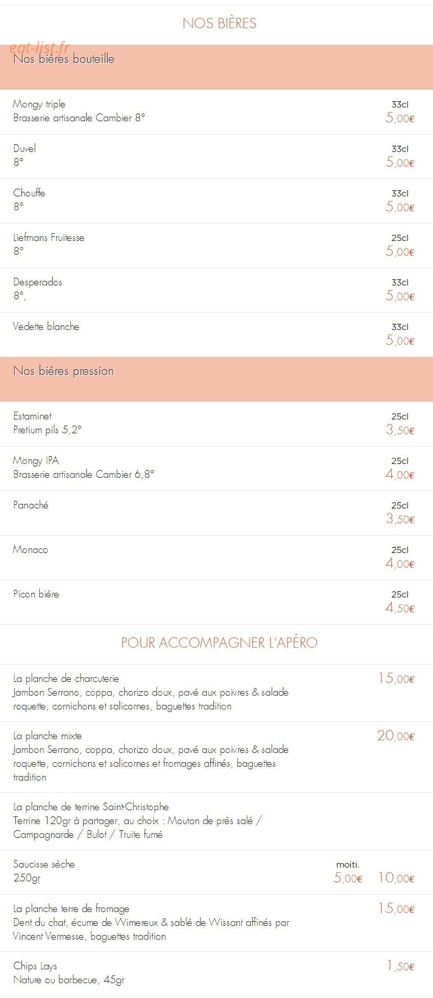 O'safran — carte page 6