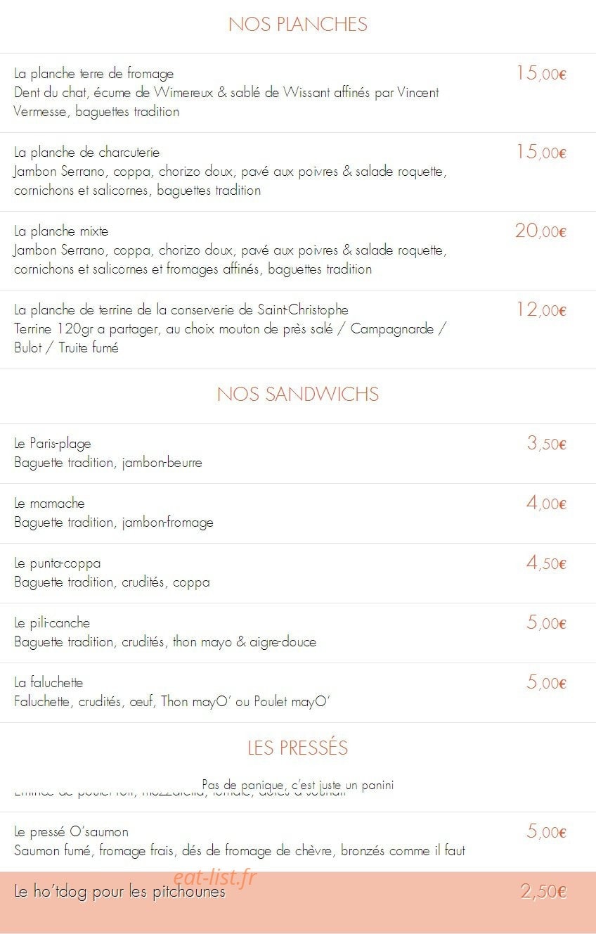 O'safran — carte page 2