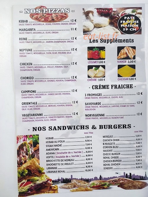 Grill pernes — carte page 1