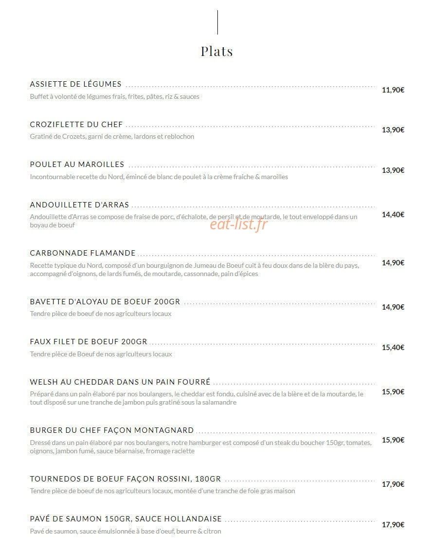 Le Seven — carte page 2