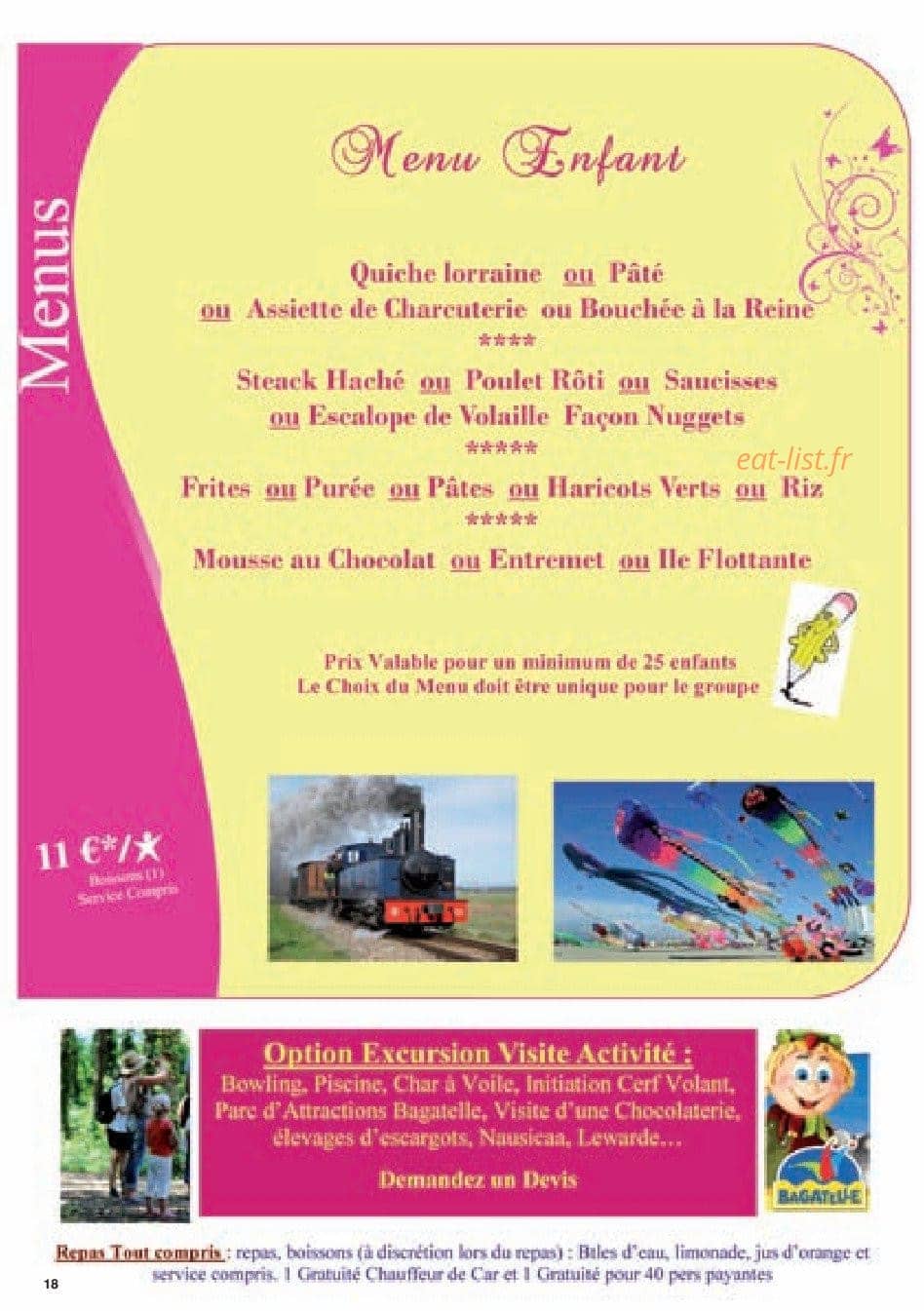 Chez Mireille — carte page 3