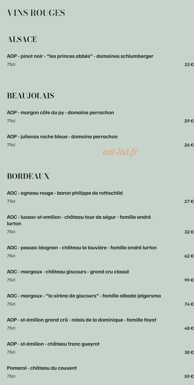 L’Atelier de Zadig — carte page 10
