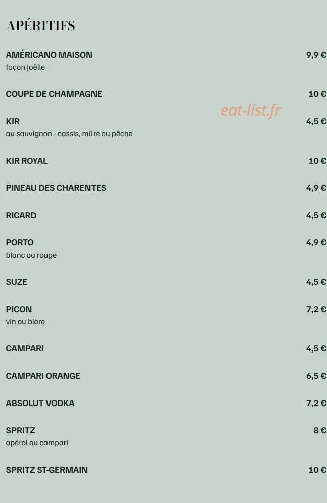 L’Atelier de Zadig — carte page 5