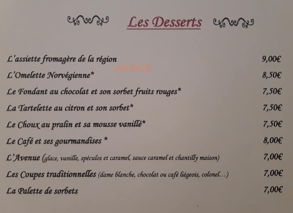 L’avenue — carte page 3