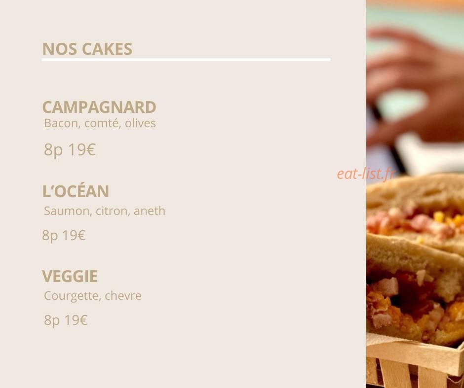 Latte Coffee — carte page 5