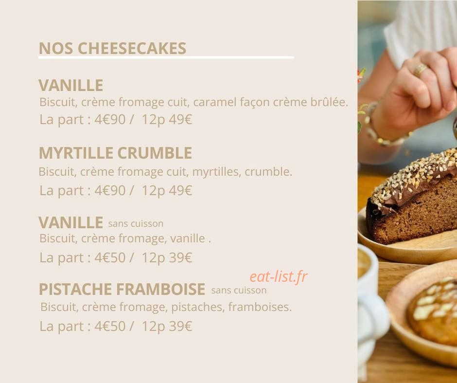 Latte Coffee — carte page 8