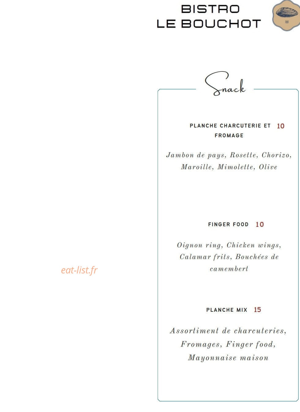 Le Bouchot — carte page 2