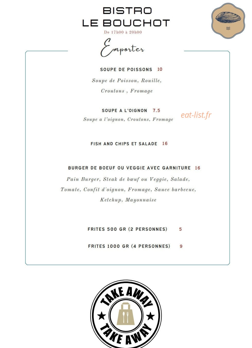 Le Bouchot — carte page 4