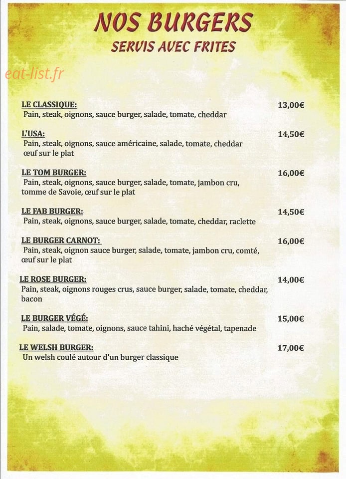 Le carnot — carte page 2