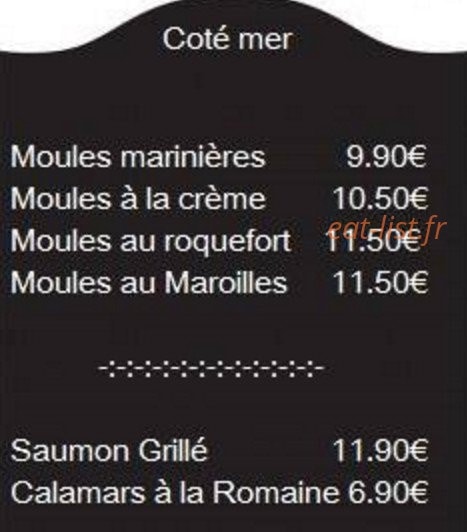 Le City Grill — carte page 2