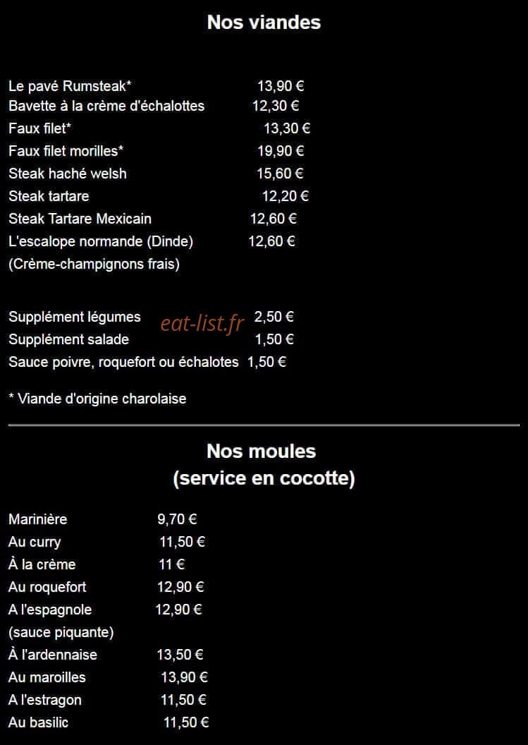 Le Saint Pierre — carte page 2