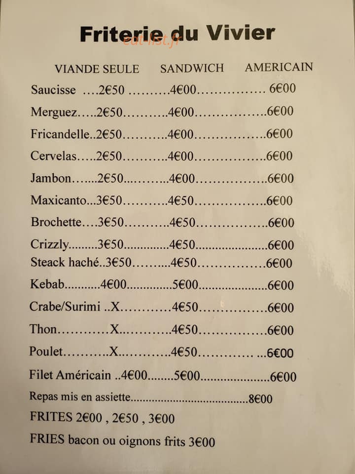 Le Vivier — carte page 1