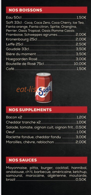 Chez Dach — carte page 4