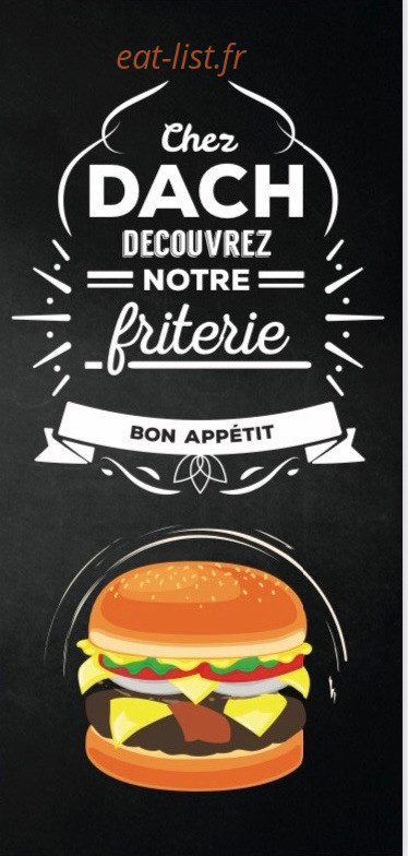 Chez Dach — carte page 1