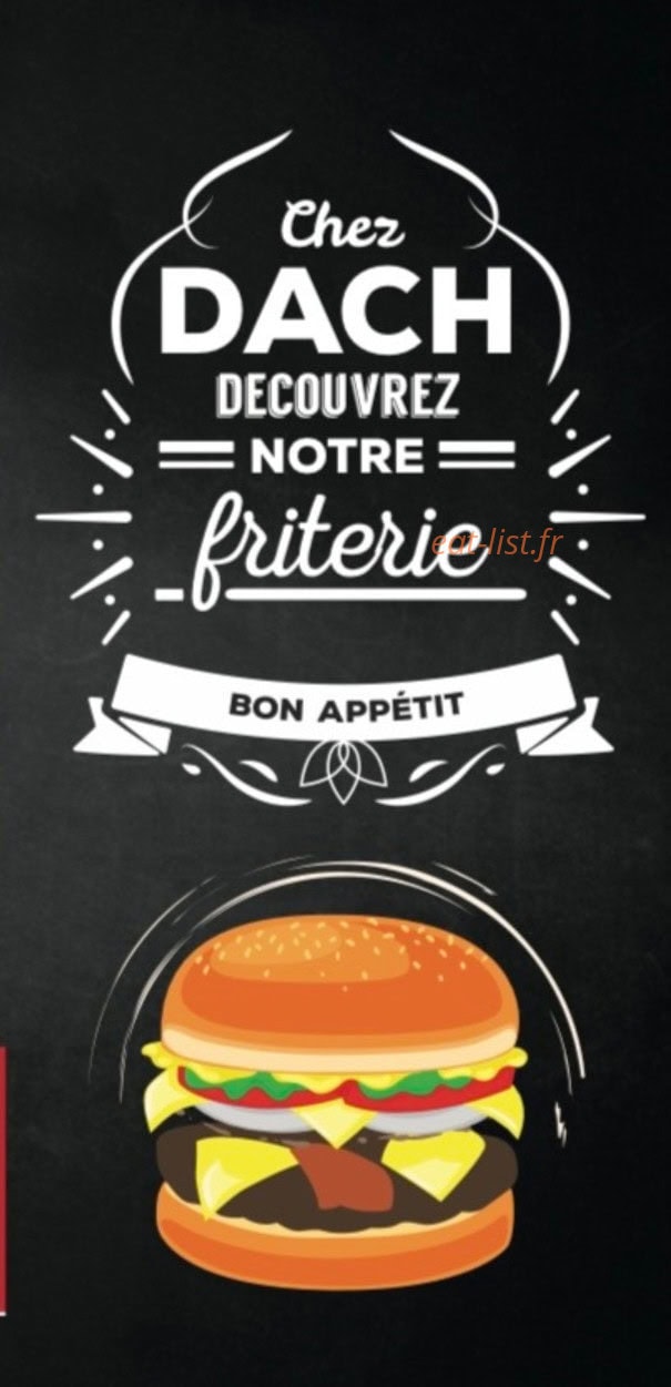 Chez Dach — carte page 1