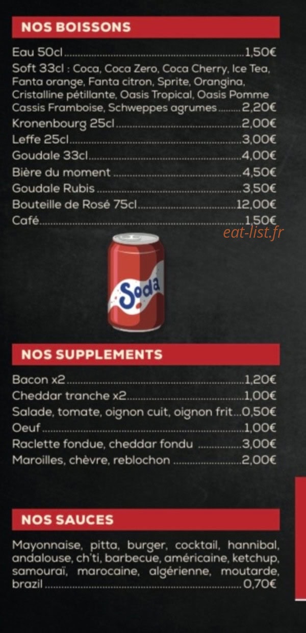 Chez Dach — carte page 4