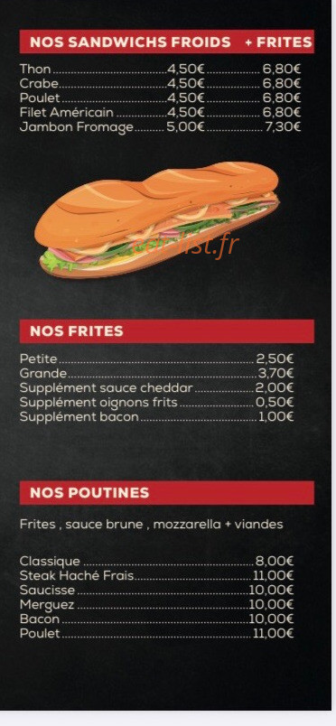 Chez Dach — carte page 3