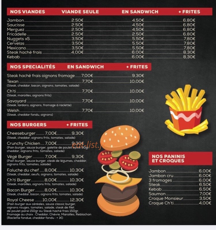 Chez Dach — carte page 2